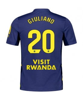 Billige Fotballdrakt Atletico Madrid Giuliano Simeone #20 Replika Bortedrakt 2025-26 Kortermet Billige Fotballdrakt Atletico Madrid Giuliano Simeone #20 Replika Bortedrakt 2025-26 Kortermet
